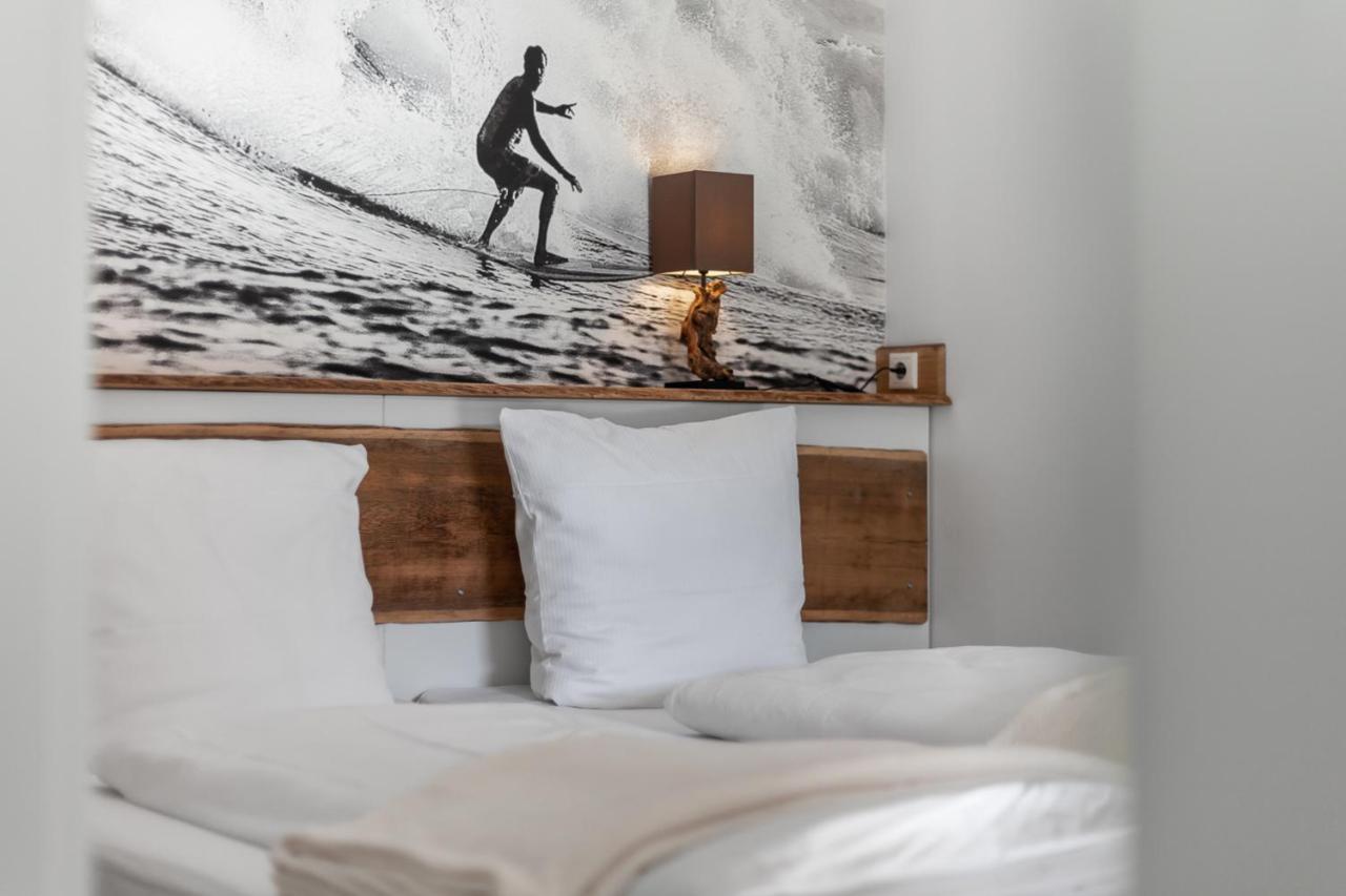 Apartmenthaus Hafenspitze Ap 5 - "Am Yachthafen 5" - Blickrichtung Offenes Meerstrandpromenade Eckernforde Bagian luar foto